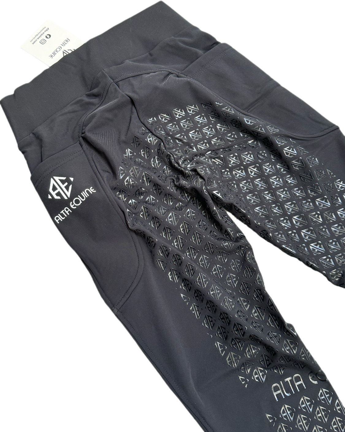 Alta Equine Core Collection Black Water Resistant leggings
