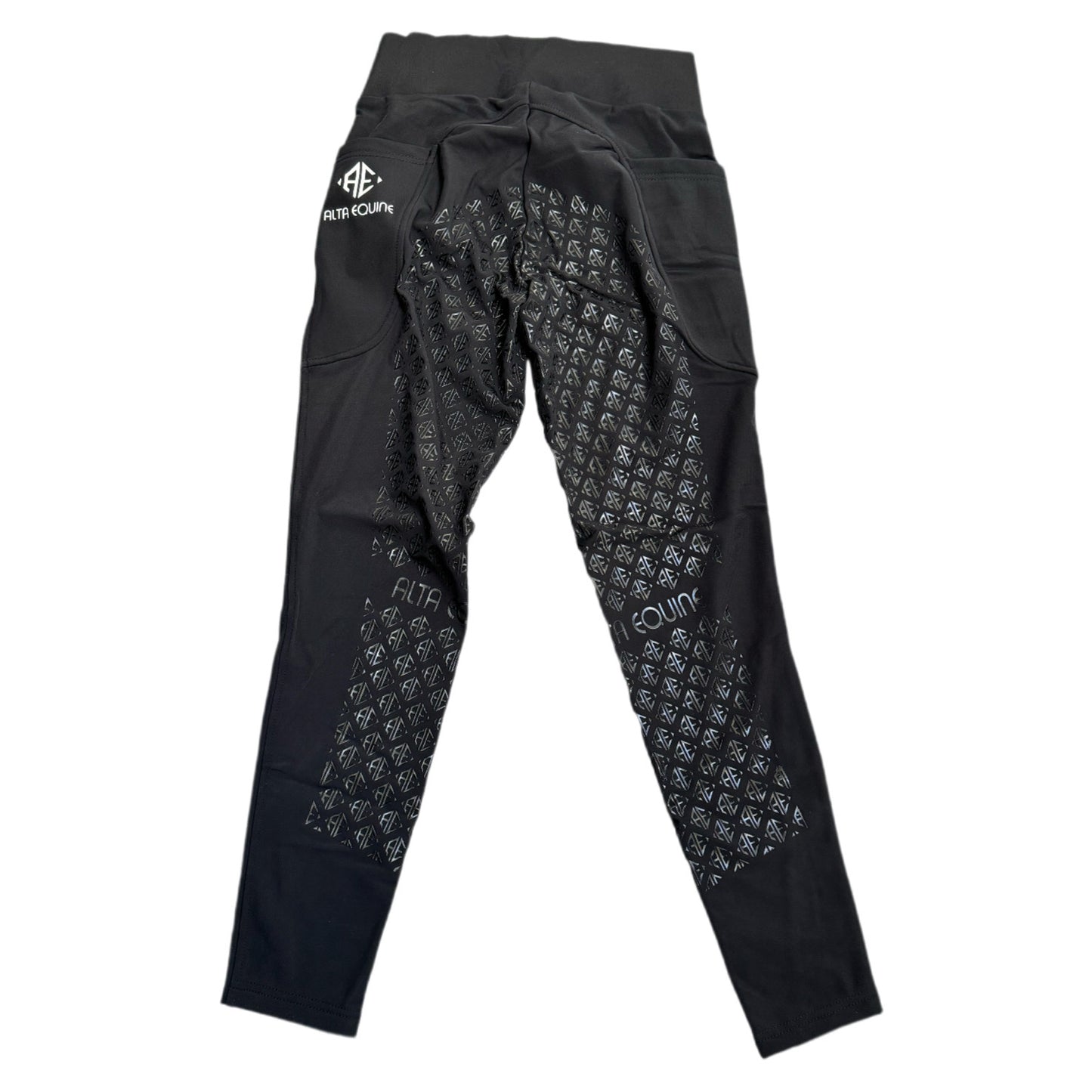 Alta Equine Core Collection Black Water Resistant leggings