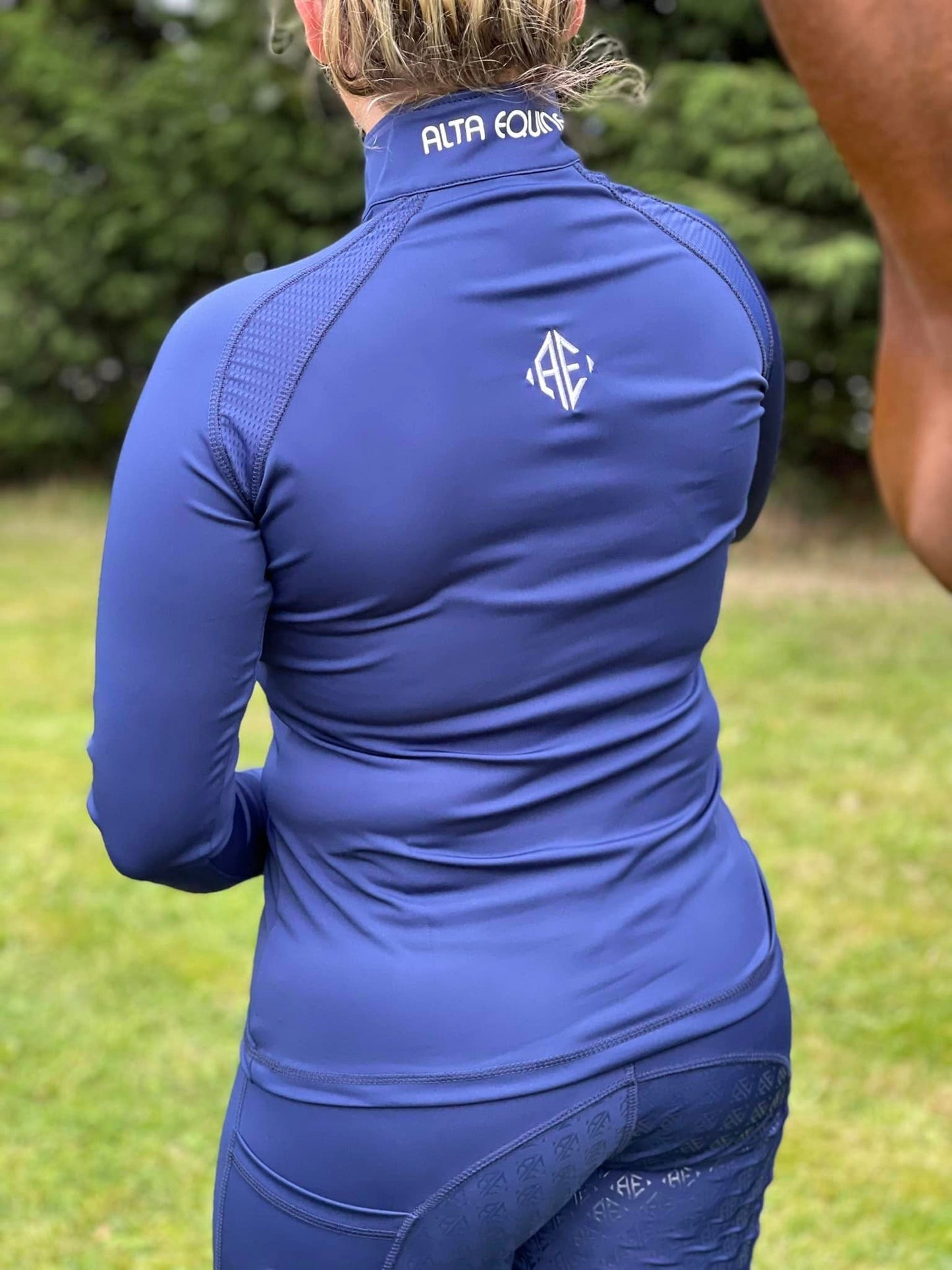 Alta Equine Navy Core Collection Base Layer